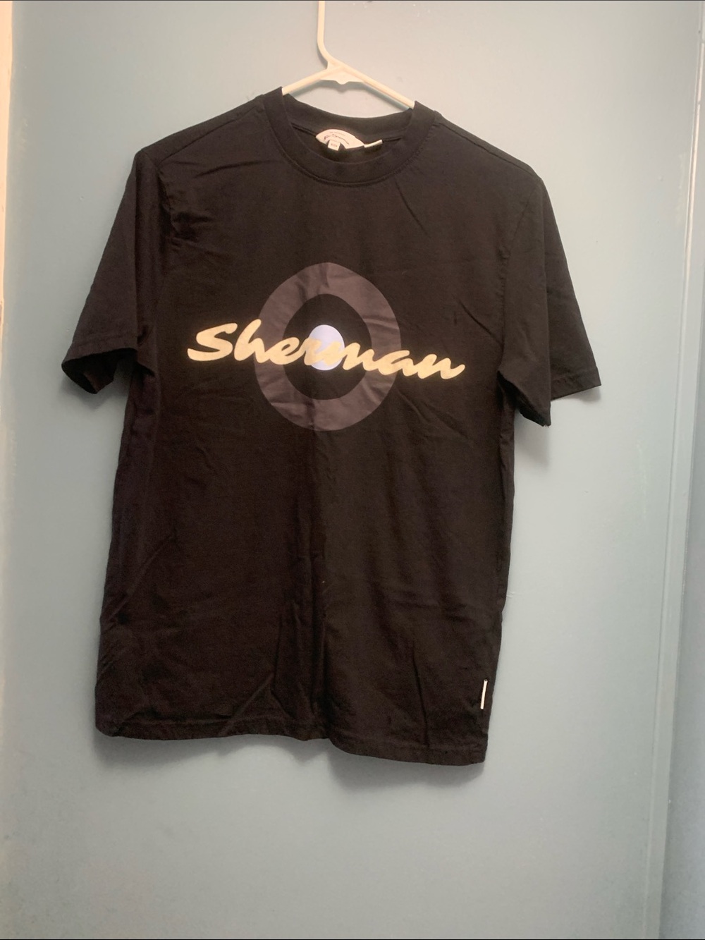 Ben Sherman Black Short-Sleeve Logo Tee